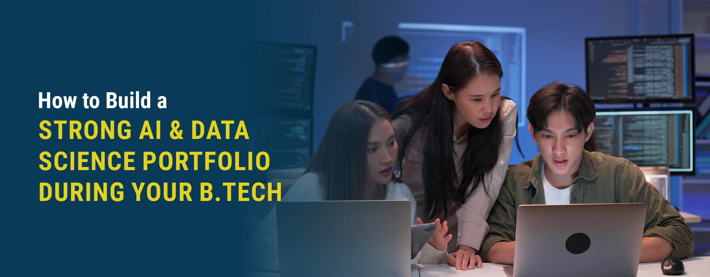 Build your AI and Data Science portfolio during B.Tech at Vishwakarma University
